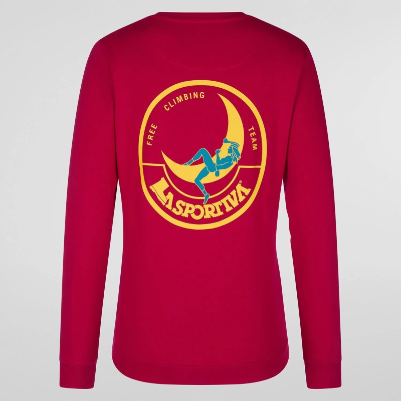 Climbing on the Moon Sweatshirt Women La Sportiva