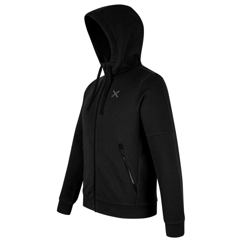 Logo Cotton Hooded Maglia Montura