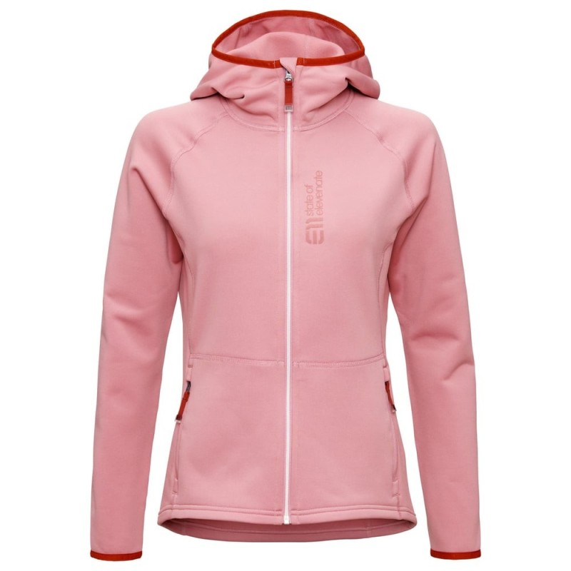 Skiers Fleece Hood Women Elevenate