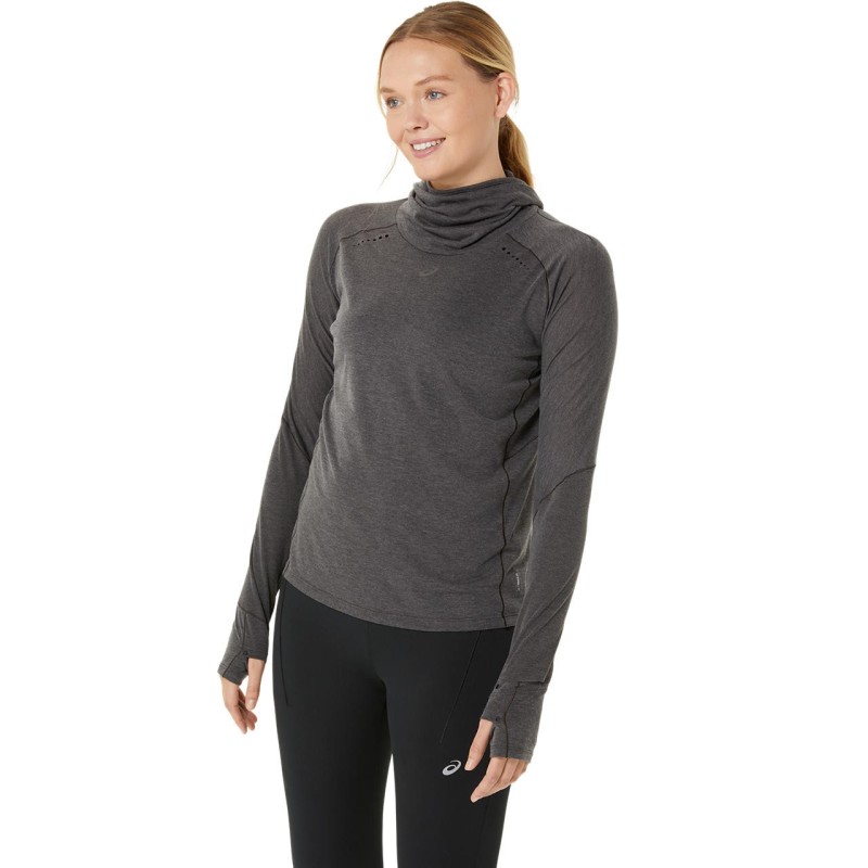 Metarun Winter Long Sleeve Hoode Lady Asics