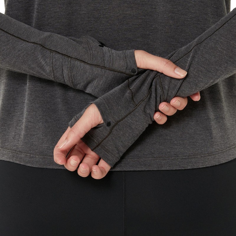 Metarun Winter Long Sleeve Hoode Lady Asics