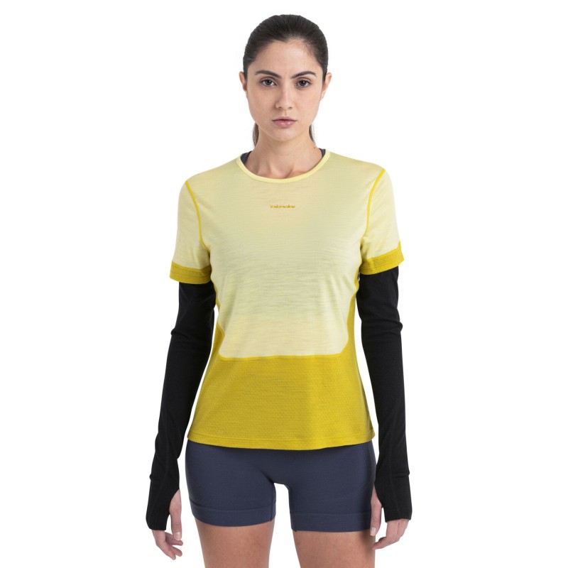 Mérino 125 ZoneKnit Energy Wind SS Tee Women Icebreaker