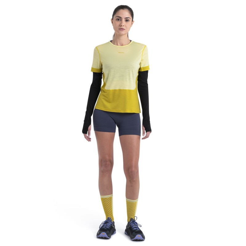 Mérino 125 ZoneKnit Energy Wind SS Tee Women Icebreaker