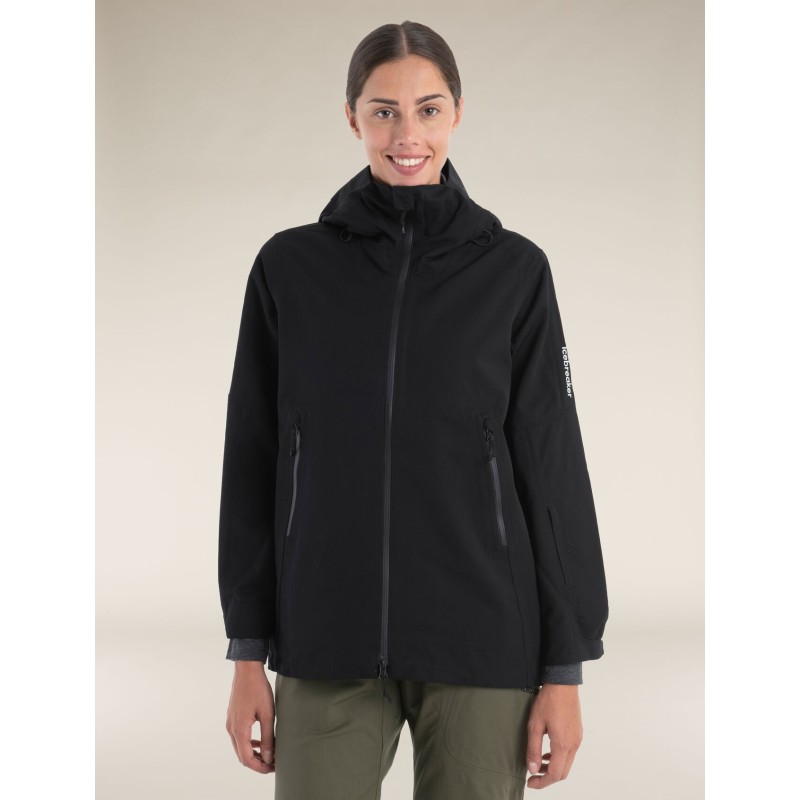 Merino Shell + Peak Hooded Jacket Women Icebreaker