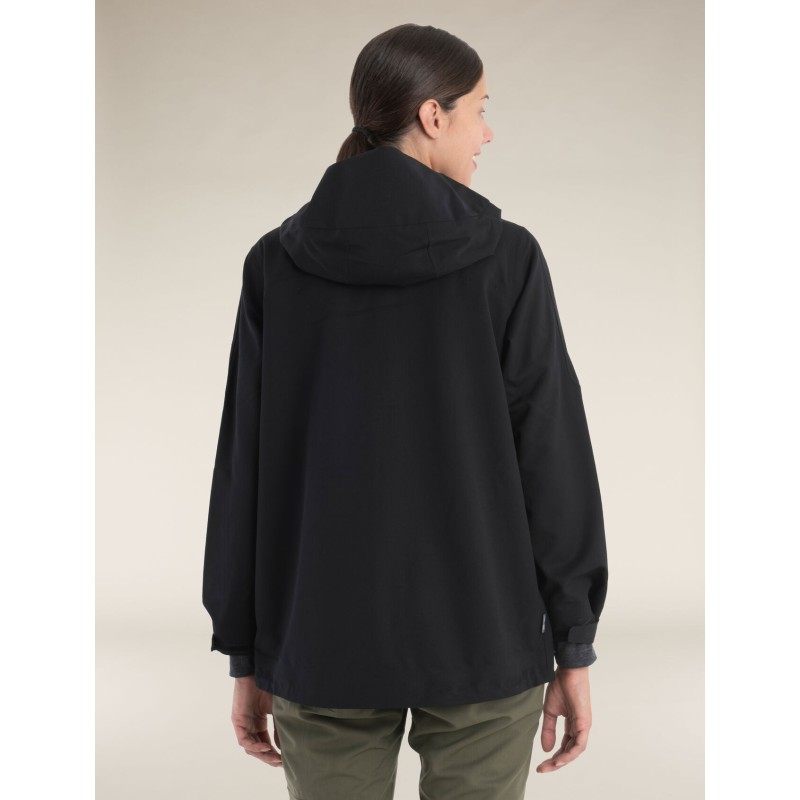 Merino Shell + Peak Hooded Jacket Women Icebreaker