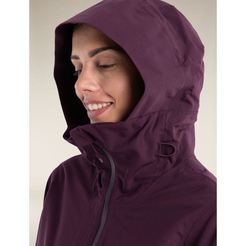 Merino Shell + Peak Hooded Jacket Women Icebreaker