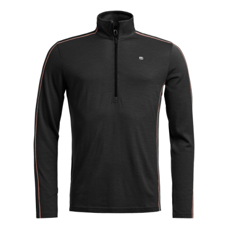 185 ROCK'n'WOOL ZIP NECK M