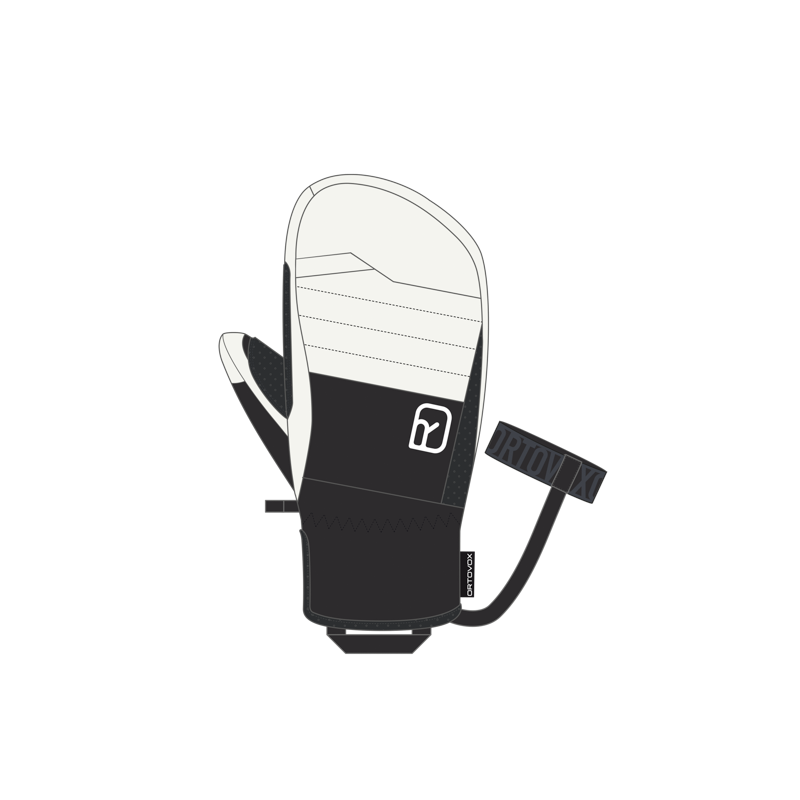 FULL LEATHER MITTEN W