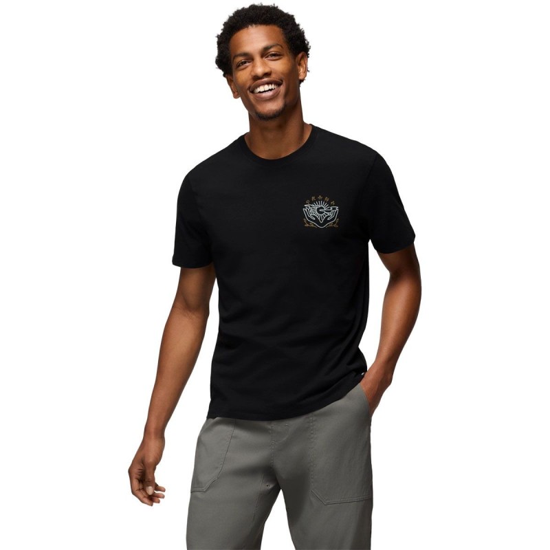 T-shirt Homme prAna Everyday Offering SS Tee - Black