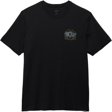 T-shirt Homme prAna Everyday Offering SS Tee - Black