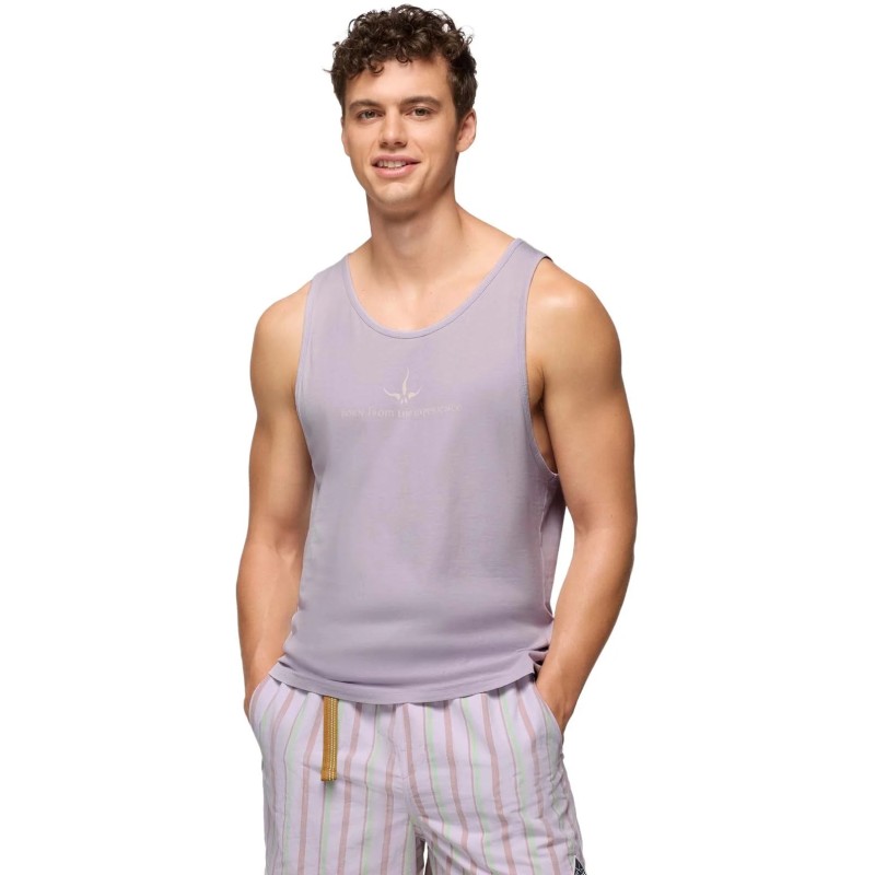 Débardeur Homme prAna Heritage Graphic Tank - Gris Shadow