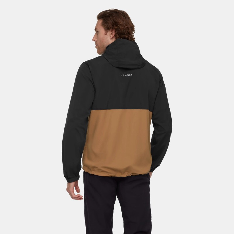 Mammut Hiking WB Hooded Anorak - Coupe-vent Homme Claystone/Black