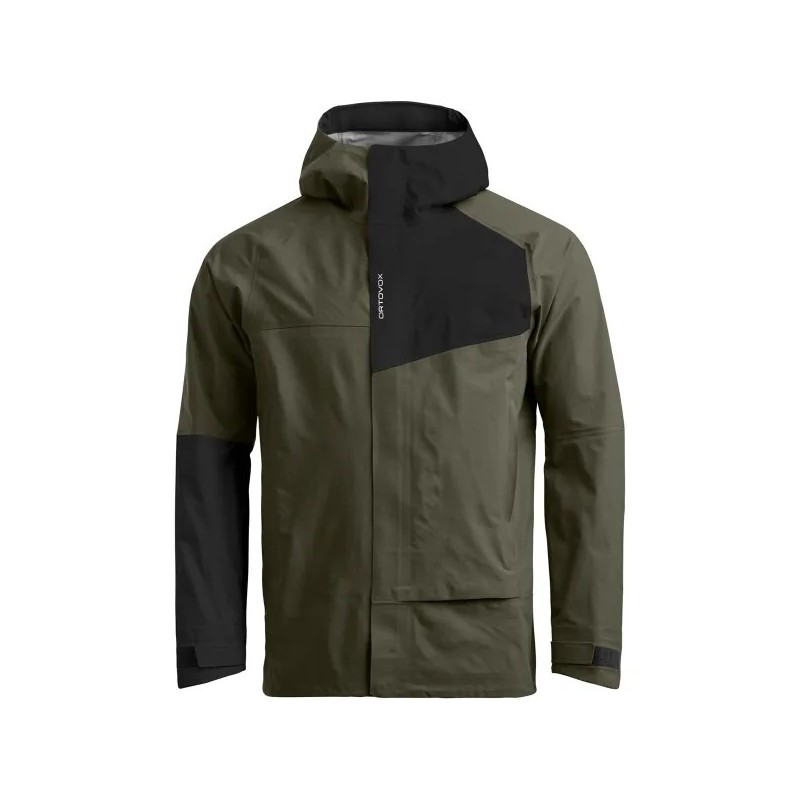Veste Ortovox Seceda 3L Homme - Hardshell Imperméable Alpinisme