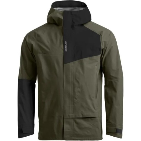 Veste Ortovox Seceda 3L Homme - Hardshell Imperméable Alpinisme
