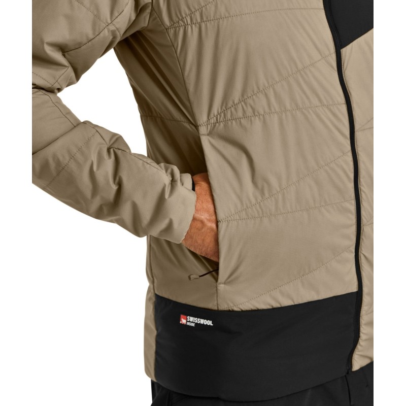 Veste Ortovox Swisswool Piz Duan Homme - Isolation Laine & Légèreté