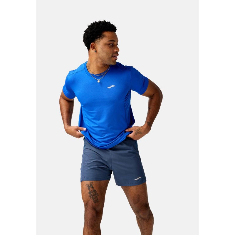 T-shirt Running Brooks Atmosphere Short Sleeve 3.0 Homme - Bleu
