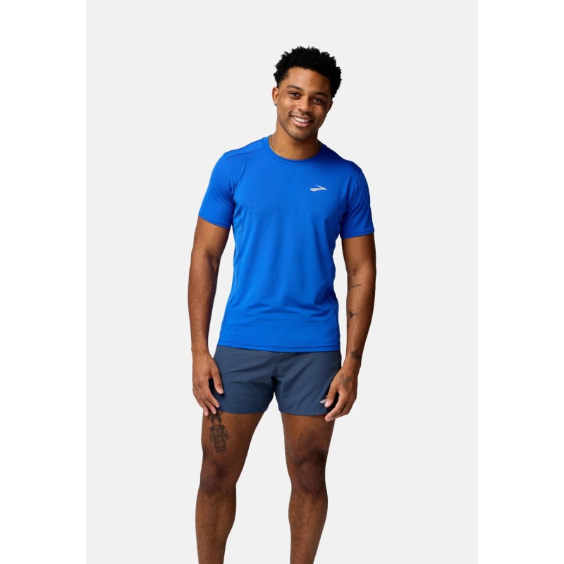 T-shirt Running Brooks Atmosphere Short Sleeve 3.0 Homme - Bleu