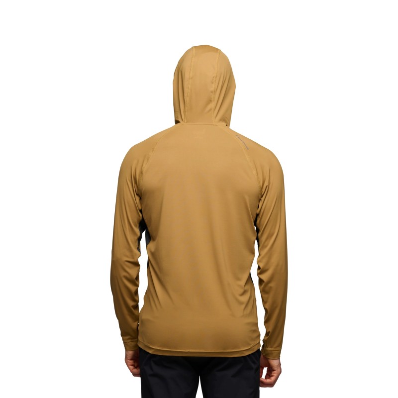 Black Diamond Alpenglow Pro Hoody Homme - Protection Solaire Flax