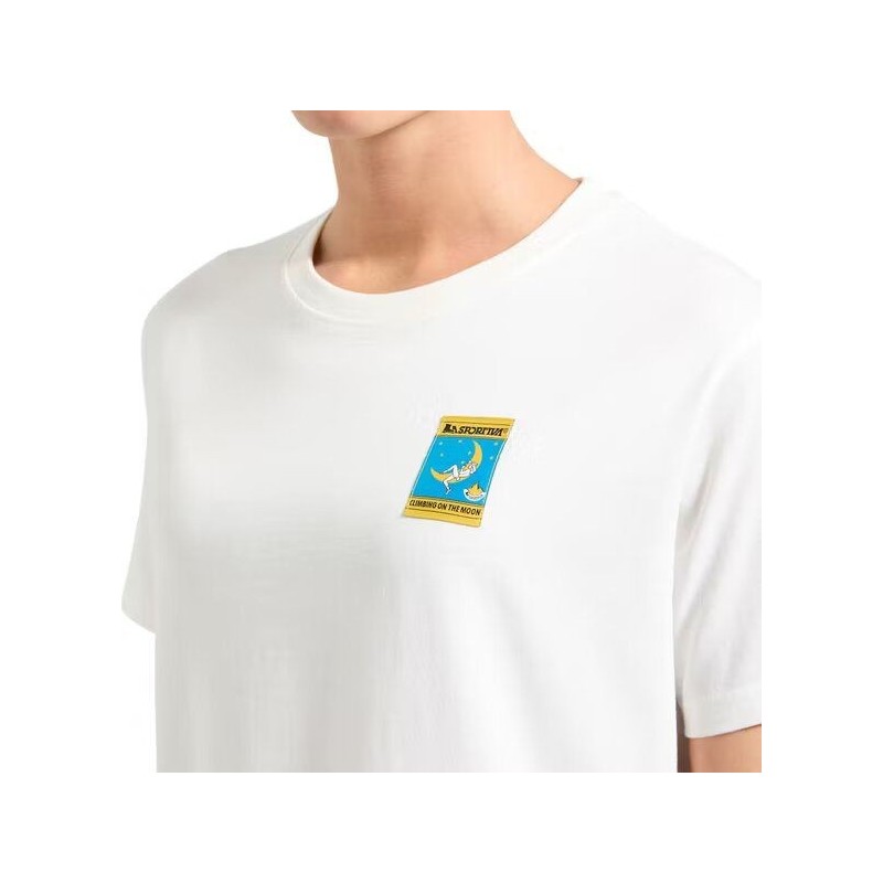 T-shirt Femme La Sportiva Moon Climb Chalk - ZACT194