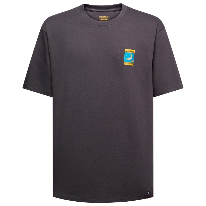 T-shirt Homme La Sportiva Moon Patch Carbon - G39