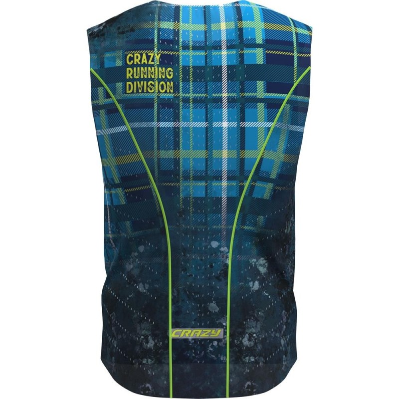 Débardeur Trail Crazy Singlet Thunder Homme - Bluette | Performance