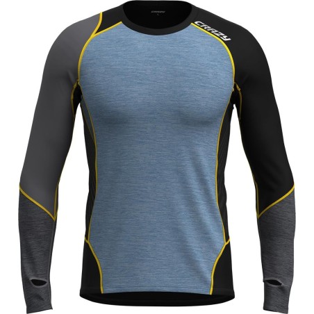 T-shirt Manches Longues Crazy Shot Homme - Zenith | Trekking