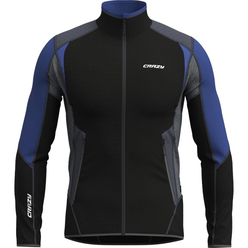 Crazy Idea Pull Viper Homme Black - Pull Ski de Randonnée