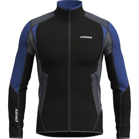 Crazy Idea Pull Viper Homme Black - Pull Ski de Randonnée