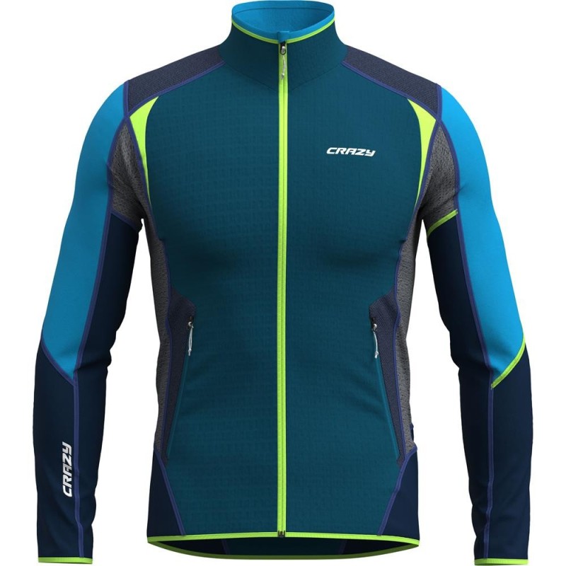 Crazy Idea Pull Viper Homme Black - Pull Ski de Randonnée