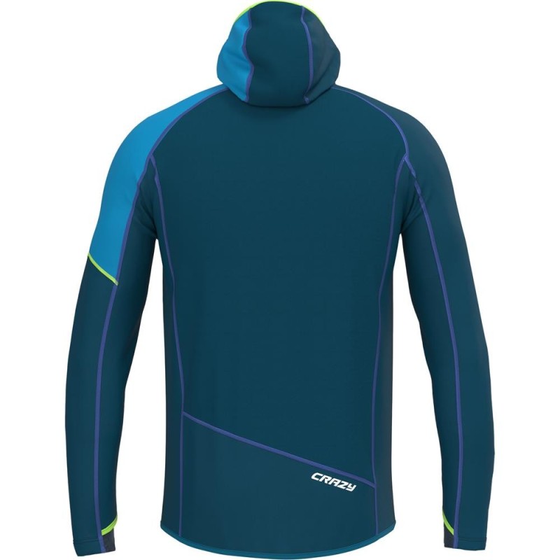 Crazy Idea Pull Traverse Homme Zenith - Midlayer Randonnée