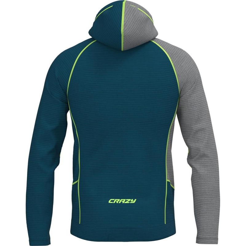 Crazy Idea Pull Director Light Homme - Couche Intermédiaire Alpinisme