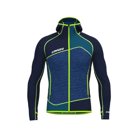 Crazy Idea Pull Resolution Light Homme - Veste Technique Randonnée