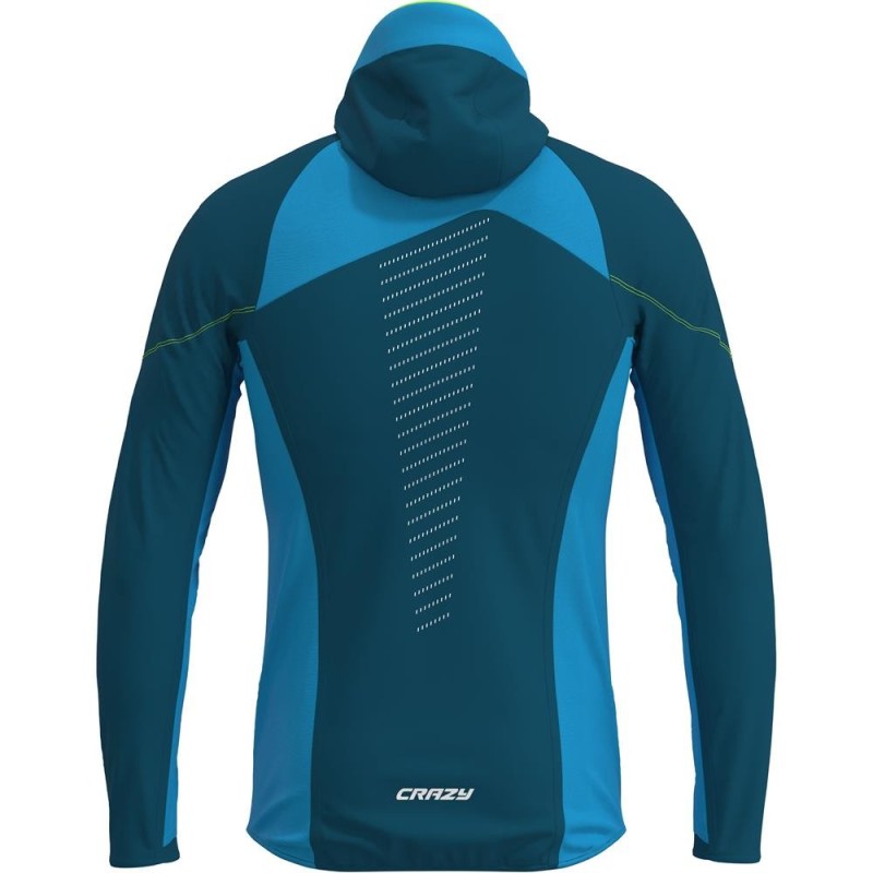 Crazy Idea Pull Pegasus Homme Culliant - Veste Hybride Technique