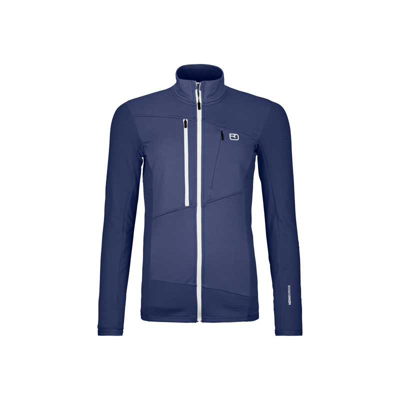 FLEECE GRID JACKET W