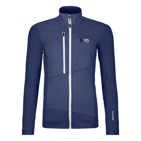 FLEECE GRID JACKET W