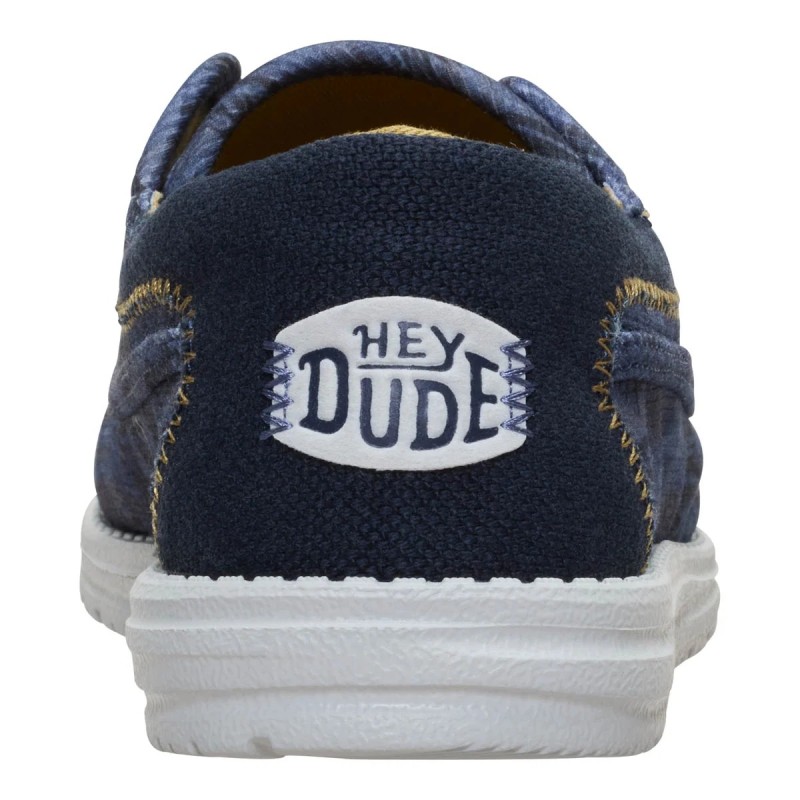 Chaussures Heydude Wally Cru Washed Palm - Toile Homme