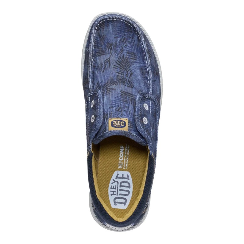 Chaussures Heydude Wally Cru Washed Palm - Toile Homme